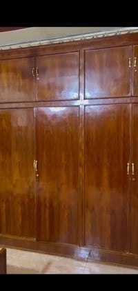 دولاب تفصيل • ٦ أبواب • الرمادي