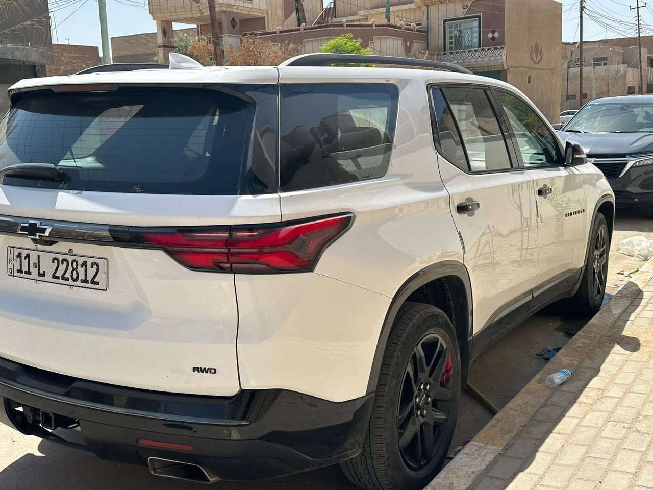 شوفر ترافرس موديل 22 نوع RedLine بريمير
ماشية 83 الف ميل

حادثهة امامي 

صبغ ربع البنيد ولايح خشم الشاصي بدون ضرر 

بيهة بارد بالصندوق

السعر 245 وبيهة مجال

***********

مكانهة بغداد/كربلاء
