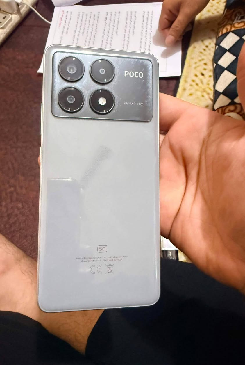 بوكوx6 pro 5G ذاكره 512 رام 24 يشغل اعلى دقة بكلشي 120 فريم ببجي سعر 275


**إذا كنت صاحب هذا الإعلان وتريد حذفه لأي سبب، رجاءا أرسل رسالة إلى الدعم الفني**