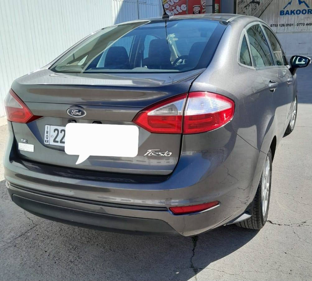 فورد فيستا موديل ٢٠١٦
جاملغ جهة السائق  و باب سائق صبغ بجم كبس رقم انكليزي الجديد تحويل و غرامات بشرط  السعر ٧٧ و بيها مجال مكانها اربيل . 
واتساب و اتصال 
***********
٠٧٧٠٦٢٠٦٤٠ أربيل, العراق
