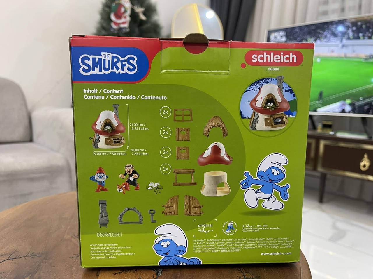 متوفر للبيع بيت سنافر مع شرشبيل وبابا سنفور انتاج شركه شلايش


**إذا كنت صاحب هذا الإعلان وتريد حذفه لأي سبب، رجاءا أرسل رسالة إلى الدعم الفني**