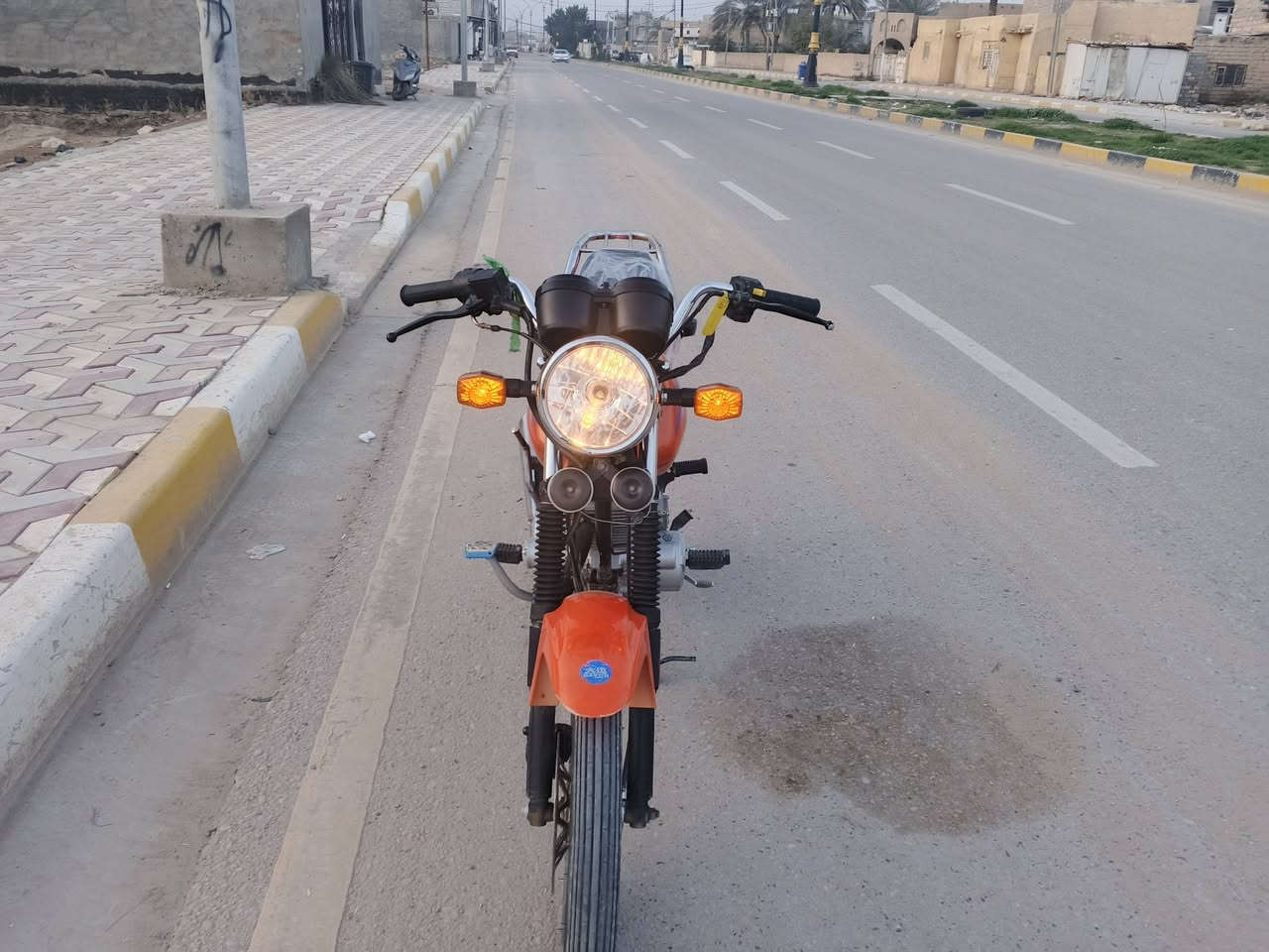 السلام عليكم دراجه للبيع موديل 2024 مقفوله كفاله عامه المكان كربلاء طويريج السعر 1,100 ***********
