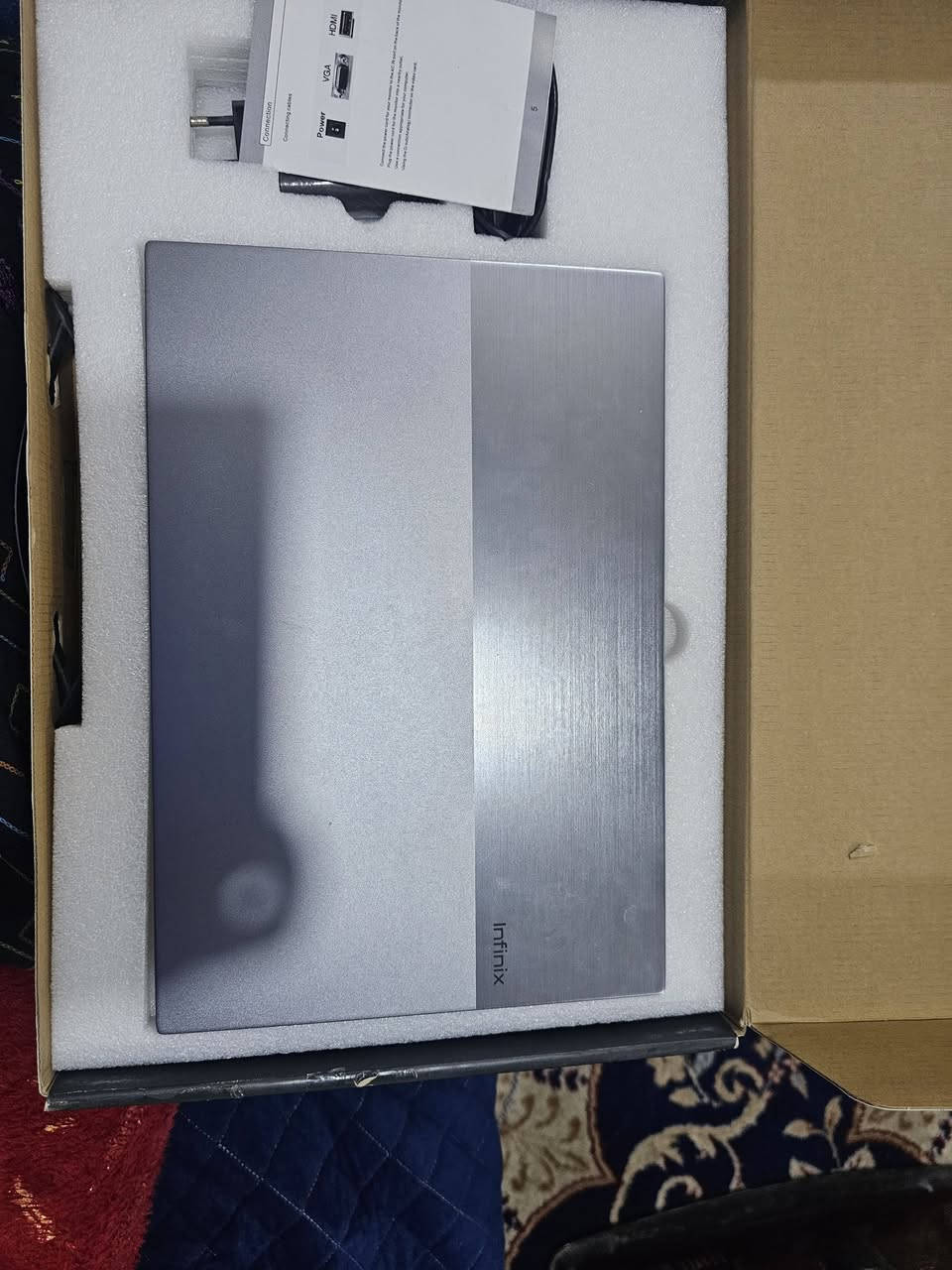 ​المعالج (CPU): Intel® Core™ i5-1035G1 (جيل عاشر).
الذاكرة العشوائية (RAM): 8 جيجابايت DDR4.
​الهارد (Storage): SSD بسعة 512 جيجابايت (سريع جداً في التشغيل ونقل البيانات).
​كرت الشاشة: Intel(R) UHD Graphics.
​الشاشة: شاشة بدقة عالية وحواف نحيفة.
​النظام: Windows 11 Pro (أحدث إصدار).
​مميزات إضافية:
​الهيكل: تصميم معدني خفيف الوزن وسهل الحمل.
​الصوت: يدعم تقنية DTS لمستوى صوت نقي وواضح.
​لوحة المفاتيح: تدعم اللغة العربية والإنجليزية بشكل أصلي.
​الحالة: الجهاز بحالة ممتازة (كما هو ظاهر في الصور)، الشاشة نظيفة والكيبورد يعمل بكفاءة عالية.


**إذا كنت صاحب هذا الإعلان وتريد حذفه لأي سبب، رجاءا أرسل رسالة إلى الدعم الفني**