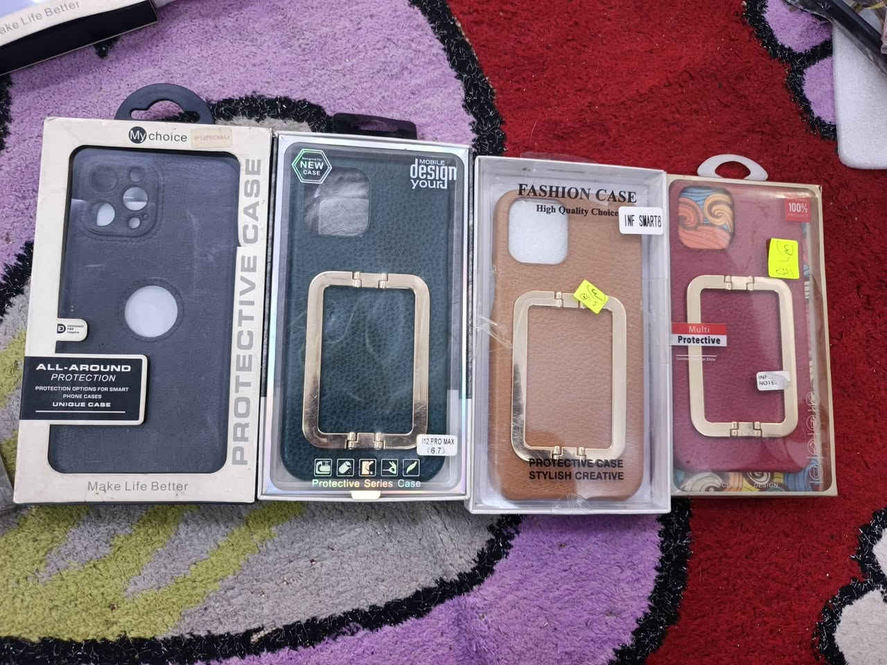 السلام عليكم كفرات كافه انواع الاجهزه بسعر الف دينار عنواني زعفرانيه شارع معهد رقم الهاتف ***********
