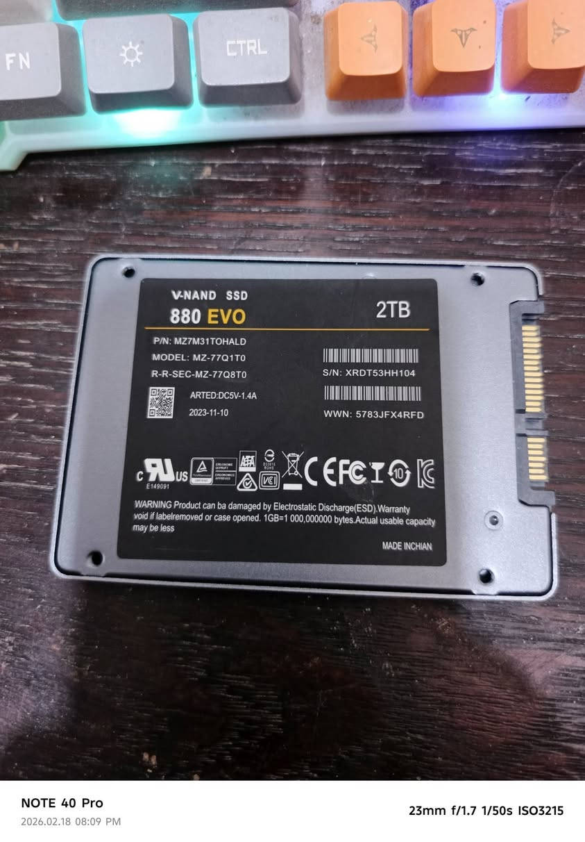 هارد 2TB  السعر ٧٥ الف مع التوصيل


**إذا كنت صاحب هذا الإعلان وتريد حذفه لأي سبب، رجاءا أرسل رسالة إلى الدعم الفني**