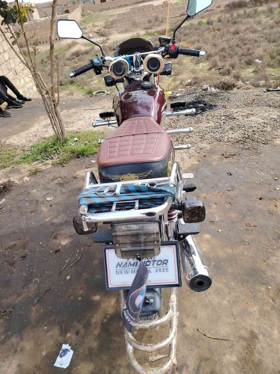 السلام عليكم موطور  لبيع     نامي برو موديل 2025ماشي شي قليل كلو شرط م الستفسار ***********السعر850

