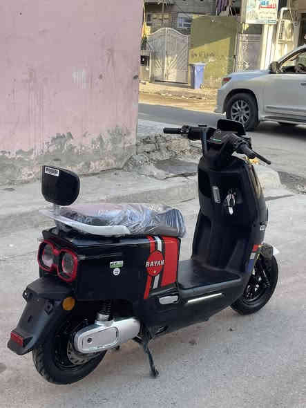 السلام عليكم دراجة ريان 2025 
6 بطاريات جدد 
مثبت سرعه 
منفذ يوسبي 
لايت عالي ناصي 
بصمه تشغيل عن بعد 
انذار سرقه 
قفل ستيرن 
السعر 600 وبيها مجال 
العنوان بغداد بلديات 
الرقم ***********
