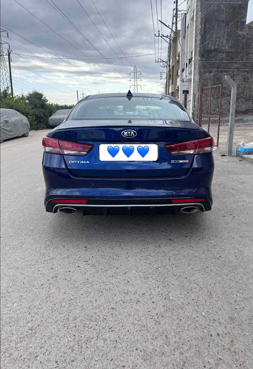 السلام عليكم ورحمة الله وبركاته
كيا أوبتيما 2017 SX رقم سليمانية الجديد ( هزة وسنوية جديدات ) وارد امريكي مواصفات فول #عده_البانوراما
بصمة
كشنات جلد ، كشنات كهرباء ، كشنات تدفئة تبريد
ستيرن حرف D ، ستيرن تدفئة
شاشة كبيرة تدعم CAR PLAY و ANDROID AUTO 
شاشة اعطال
شفتات ستيرن
دبل جام ( متسمع شي بالشارع ) 
كاميرا 360 دواره
مري شفط مع البصمة 
مري قلاب عند الرجوع الى الخلف
مكينة 2000 TURBO 
لايت لد
بگ لايت لد
قطعتين تبريد
بردات خلفي ( بلادي )
وبيها بعد مواصفات حادثها خفيف مواصل للدواخل وصور الحادث موجودة سعرها 125 وبيها مجال مكاني بغداد الدورة للإستفسار أكثر التواصل خاص أو على رقم الهاتف *********** بغداد, العراق
