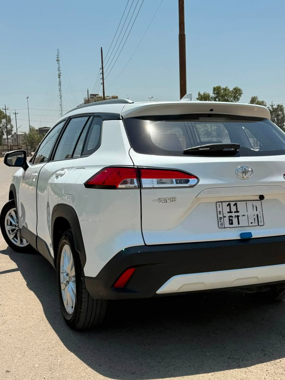🚗 كورلا كروز 2025 هايبرد فول مواصفات
مرقم بغداد
ماشيه 42000km
1-كرسي كهرباء 
2-جنطة كهرباء
3-شاحن لاسلكي
4-فتحت سقف
5- اربع كامرات 
6-رادار
7-داخل جلد احمر 
8-كار بلي
9-وضعيات قيادة 
10-تبريد قطعتين
11- تحكمات ستيرن
🔴 لمعرفة السعر اكتب تم بالتعليقات وسوف يصل اليك السعر 
***********

