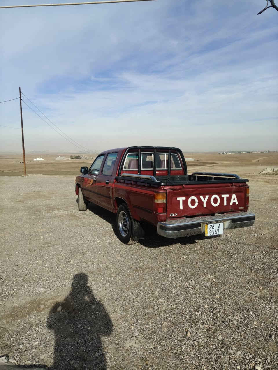 بيكم تيوتا
موديل 95 احمر رقم صلاح الدين جديد سنويا27

باسمي شرط التحويل 

سياره رقم واحد صبغ شركه

 مابيها بس قطعه بل جاملق صقيره سعرها 90 وبيها مجال شوياا للستفسار الاتصال عل رقم ***********
