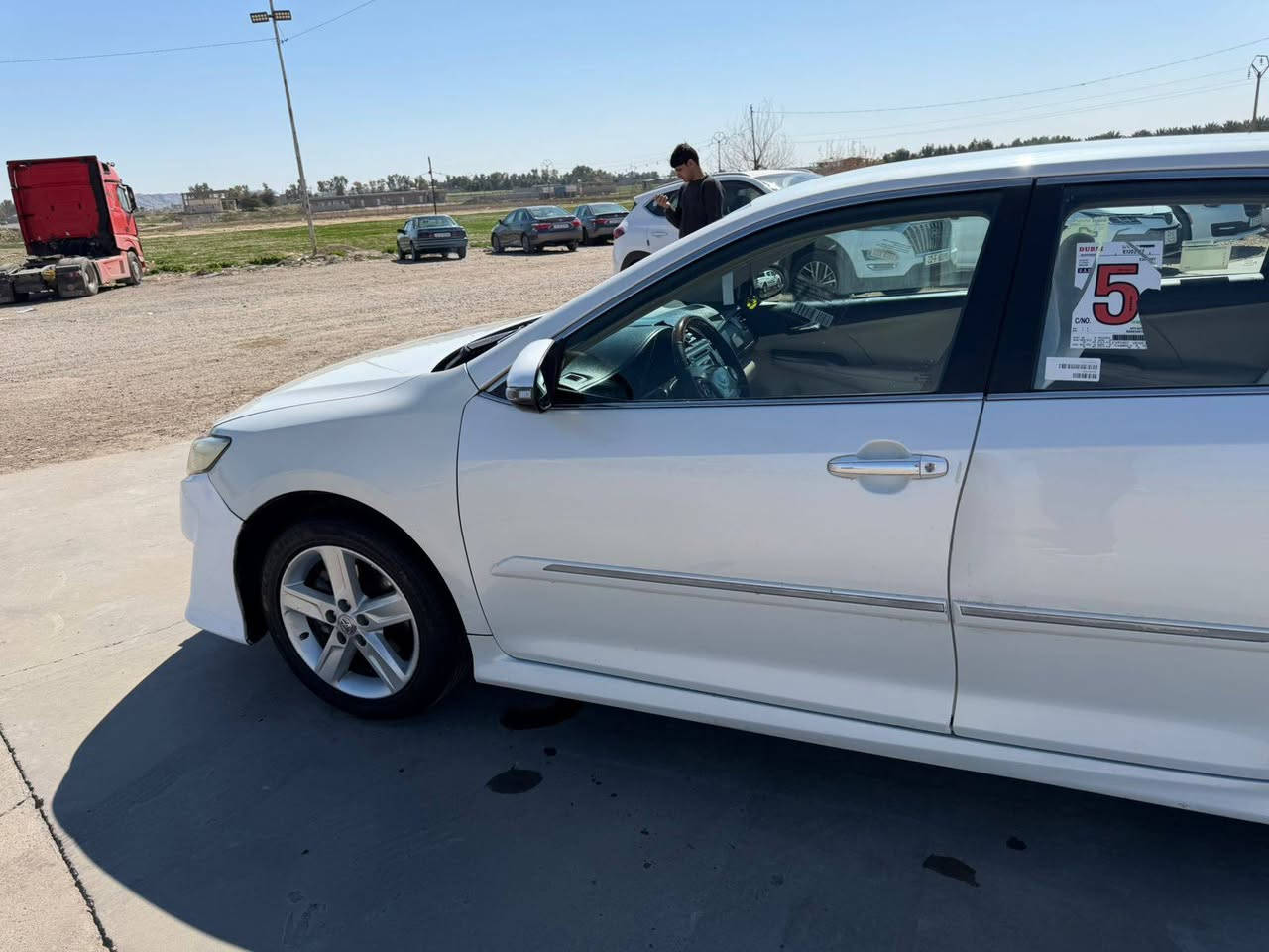 كامري خليجي  موديل 2012 رقم سليمانيه بااسمي مفحوصه هزه وبراد بيهه جاملق امامي بس رش بدون دواخل كفاله لون ابيض، صدفي كير مكينه نظيفات نبريد قطعتين محرك4سلندر 2500 دواخل بيجي مطعم صاج ملكي كشن كهربائي وجلد مثبت سرعه شاشه الدعاميه مغلفه طافلون جام اوتو السياره جاهزه خير من الله *********** بي واتساب
