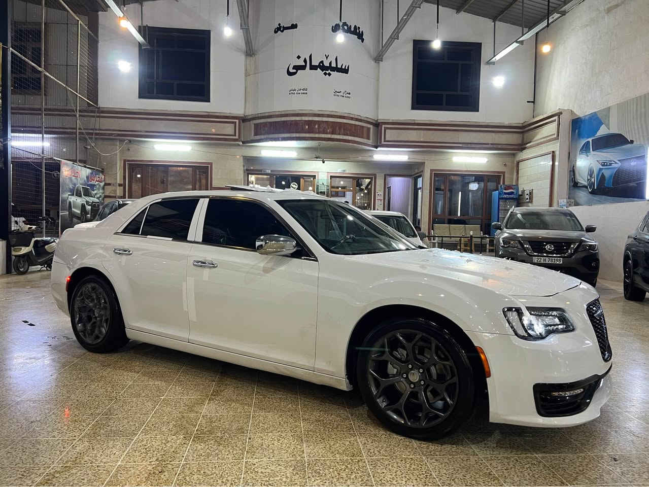 للبيعو مراوس .

كرايسلر 300 لمتد فول 

محدث كامل اس

موديل 2017 

دعامية دبل لحية بنرامة فتحتين شاشةجبير 

بصمة تشغيل عن بعد كشن جلد كهربا

گير محرك كفالة

رقم شمالي دولي سنوية2027 

تخم تاير جديدويالة اصلي
118 مايل

سيارة بل واقع احلا من صور 

بيها صبغ فقط قطعة وحدة  
باب 
مكان سيارةاربيل 

سعر235$  مناسب

و شرط سيارة جديدة و احلا من صور

 
***********📞
***********📞

كورك بيها واتساب أربيل, العراق
