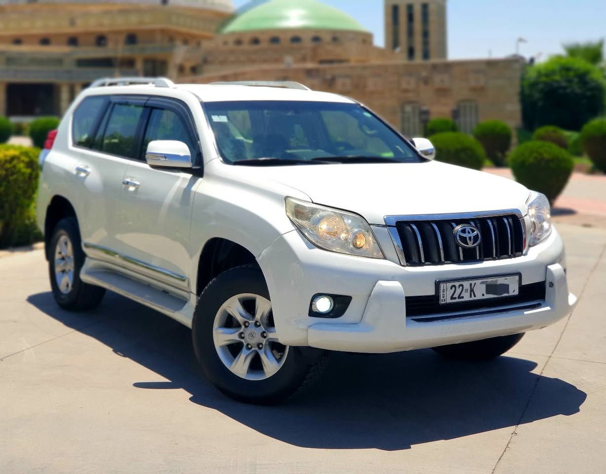 TOYOTA PRADO 
مودیل 2010
مواصفات TXL 
المسافة المقطوعة 190 KM
محرک 4 سلندر
فقط بیها جاملغ صبغ و  ۲ مکان تعدیل بارد
بدون دواخل بدون ایرباگ
داخل بیجي مواصفات خلیجي
کامیرا و شاشە ایباد
ثلاجة
السعر 187 ورقە و مجال قلیل
کیر + محرک + تبرید + تحویل بشرط
رقم + سنویە + هزە کلها جدید
ملاحظة : فقط قبخ محرك مفتوح
*********** موجود واتساپ ـ ڤایبر أربيل, العراق
