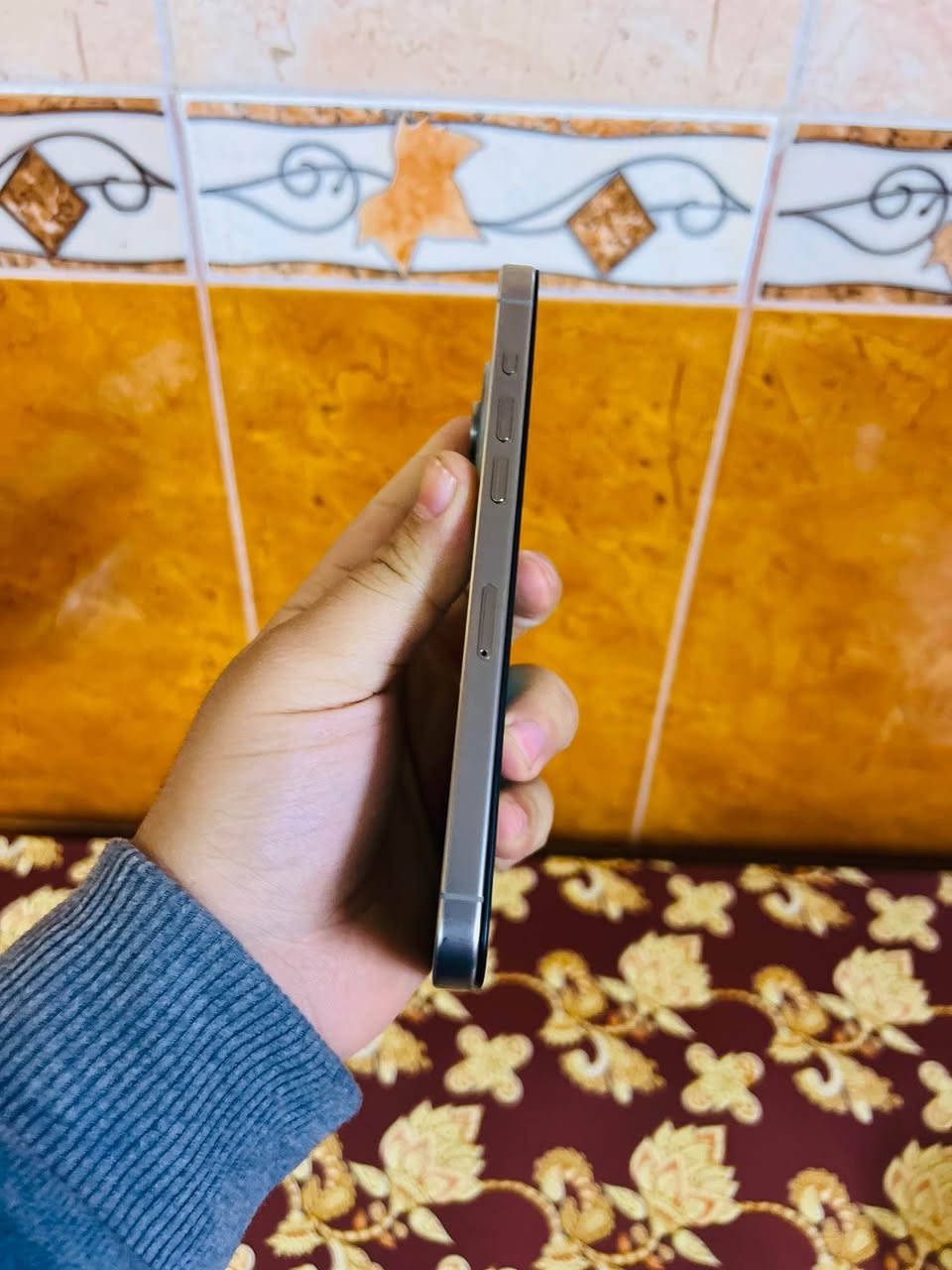 ايفون 15 برو ماكس
ذاكره 256 بطاريه 84 تك سيم
فقط مبدل شاشه بصمه الوجه شغال السِعر 660 الف
*********** موصل, نينوى
