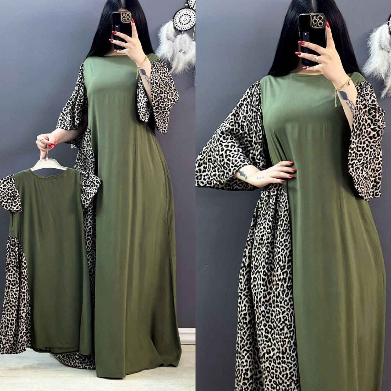 : نسخة مصغرة من أناقتك! ✨
​لأنها تشبهك في كل شيء، خليها تشبهك في أناقتك كمان. وفرنا لكم طقم "الأم والطفلة" بتصاميم تجمع بين الراحة والفخامة.
​التصميم: فستان كلوش مريح بلمسات "التايجر" العصرية وألوان صيفية مبهجة.
​الألوان المتوفرة: الأخضر الزيتوني، الأحمر الجريء، الوردي الناعم، والأزرق الملكي.
​الخامة: باردة، ناعمة على البشرة، ومثالية للجمعات العائلية والمناسبات.
​كوني أنيقة.. وخلي أميرتك الصغيرة تسرق الأنظار معك! ❤️


**إذا كنت صاحب هذا الإعلان وتريد حذفه لأي سبب، رجاءا أرسل رسالة إلى الدعم الفني**