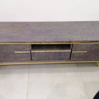 ميز تلفزيون • طول ١٨٠سم • برده زيبرا