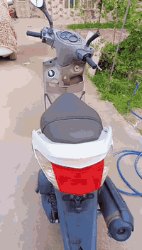 سكنس ياباني قبق نفخ  هيتر بل بدات ستان كهربائي نوزل الدراجه جديده كفال...