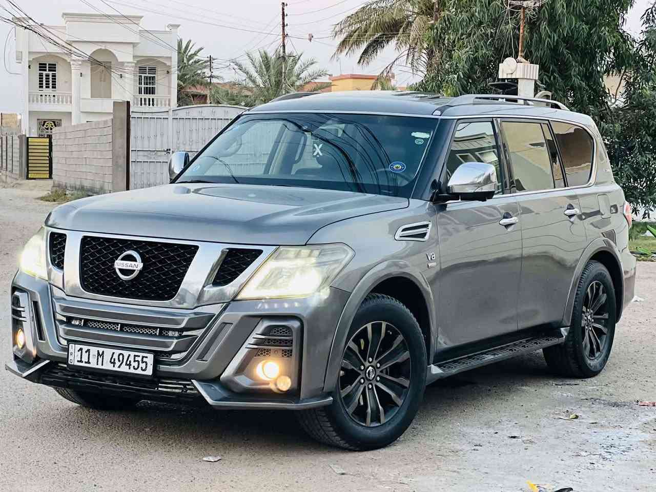 نيسان ارماده موديل 2018
بلاتينيوم اعلى فئه مواصفات 
محركV8سلندر
ضرهه ثلاث قطع صبغ فقط بدون دواخل 
- كامرات محيطيه ٣٦٠ درجه

 شاشات خلفية شركة بلادي

السياره ما ماشيه هوايه 124حقيقي 

 بصمه تشغيل وابواب وطبعا انارة ترحيب بس تتقرب من السيارة تشتغل الكلوبات 
 حساسات امامي خلفي ٣٦٠ درجه
- تبريد منفصل الامامي عن الخلفي  
- شاحن واير لس 
-لايتات زينون اوتو
 - بك لايتات الخلفي ليد

-تحكمات ستيرن كامله 

 - شاشات خلفية عدد 2
- كشن السائق خزن ميموري
 
4وضعيات قيادة
 رمال .ثلوج . صخور

فتحه سقف كهرباء

صندوق كهرباء  

بصمه تشغيل

بصمه ابواب

قبضه ابواب نيكل

كشن السايق كهرباء

كشنات حضن

اشاير باالمري

مانع انزلاق

مانع انغلاق

مانع تصادم
ثلاجه 
اناره محيطيه داخل المقصوره

مثبت سرعه

ماوس تحكم

اوكس / يو اس بي 

تبريد ثلاث قطع مركز
وهواي بعد بيه مواصفات

السعر 235وبيهه مجال 
 مكان سياره الرمادي 
للاستفسار ‏‪***********‬‏
