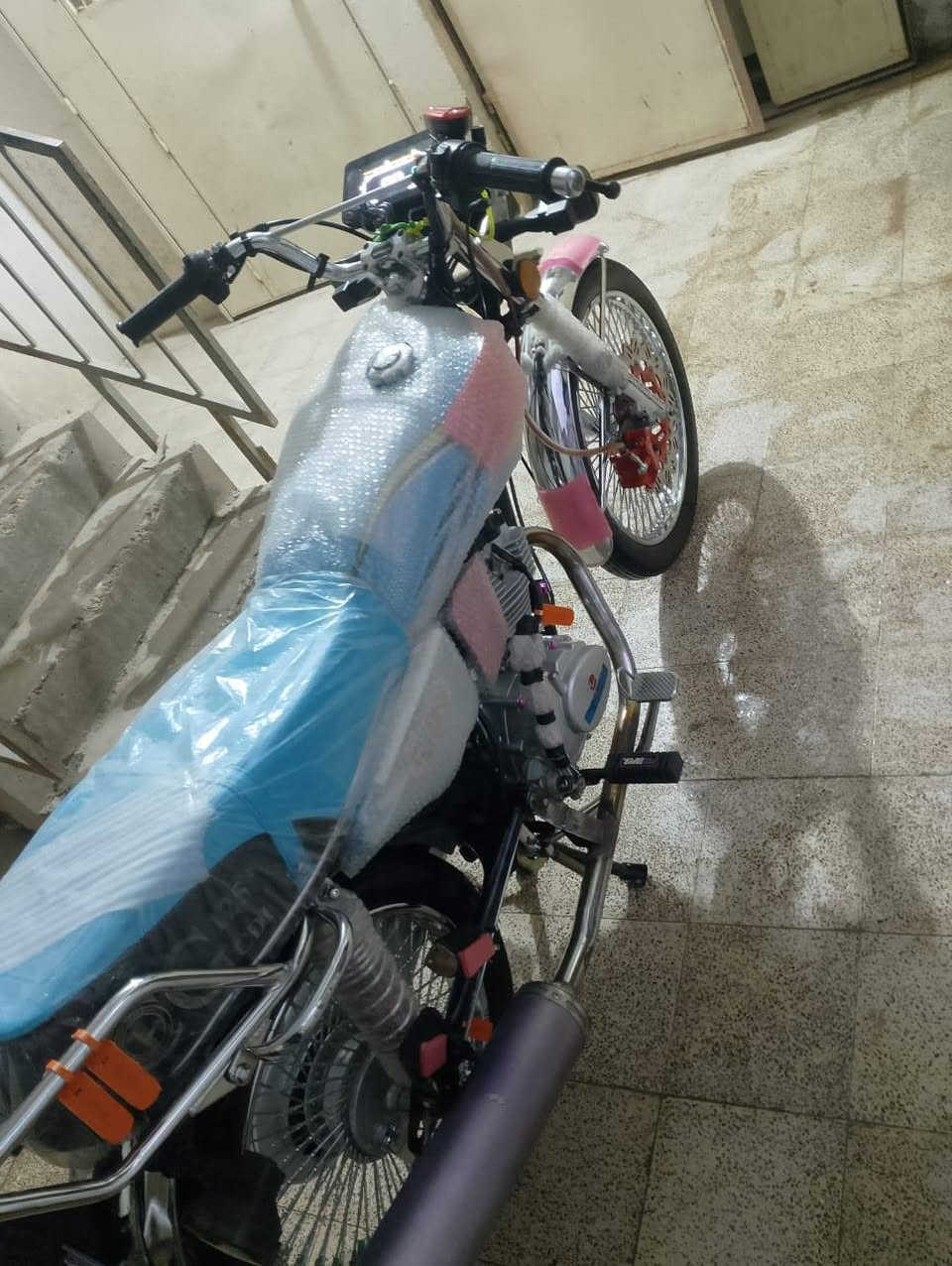 سلام عليكم تايكر للبيع موديل 2025دراجة كفالة مكان بعقوبة تقاطع القدس سعر 750بيها مجال قليل واتساب ***********
