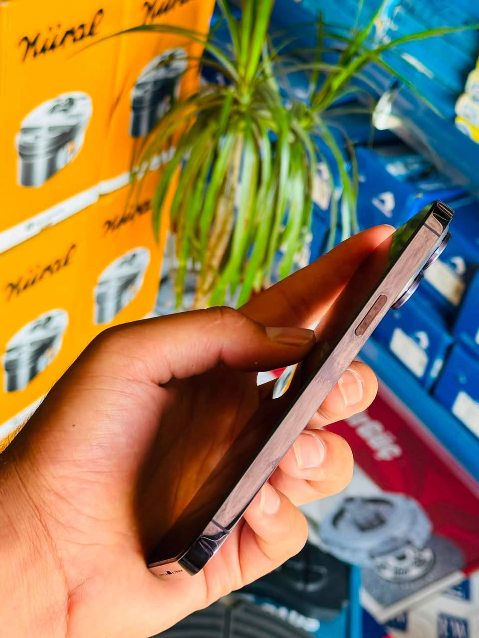 iPhone 14 pro max
ذاكره 128
دبل سيمكرت
بطاريه 100
نموذجm
جهاز مبدل شاشه احسن نوعيه
جلخ مابي نظافه 100 %
كله شغال بدون خلل شرط 
سعره 510
***********
