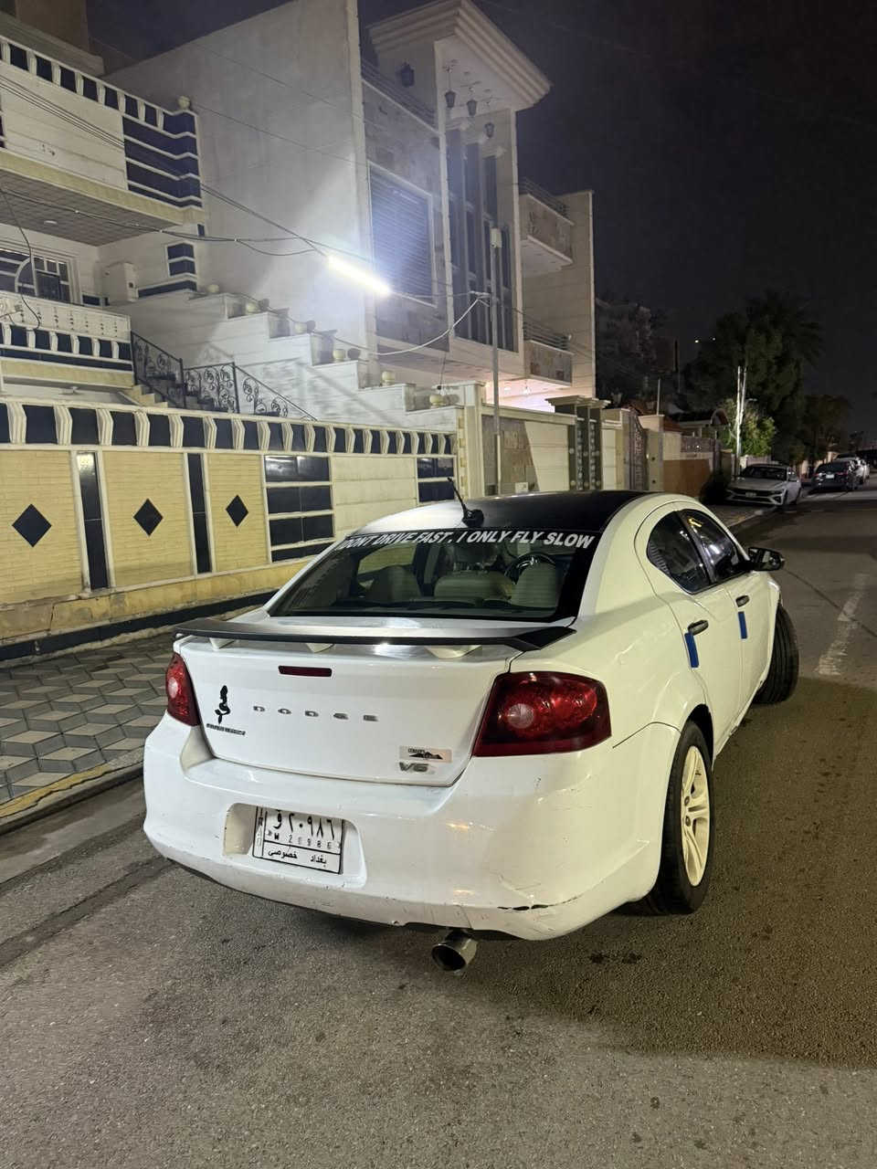 السلام عليكم
للبيع
دوج افنجر 2012 محرك 2400

 شاشه 
تحكم ستيرن
داخل جلد وكنتارا
ارضيه جلد
داش كام
كامره خلفيه
كير ومحرك مكفولات
تخم تاير جديد
باتري جديد
لايت عالي زينون
منظومة غاز اتيكر باب الاول
دسكات جدد دبل لينك
رقم بغداد
سويجات عدد 2
منظومة تبريد جديده

السياره على ايدنه من 2014 جاهزه وكامله ترايك وين متريد شلعه تشك الكاع
عليها غرامه مليون و90 الف تنزل من سعرها

للاستفسار اتصل
***********
