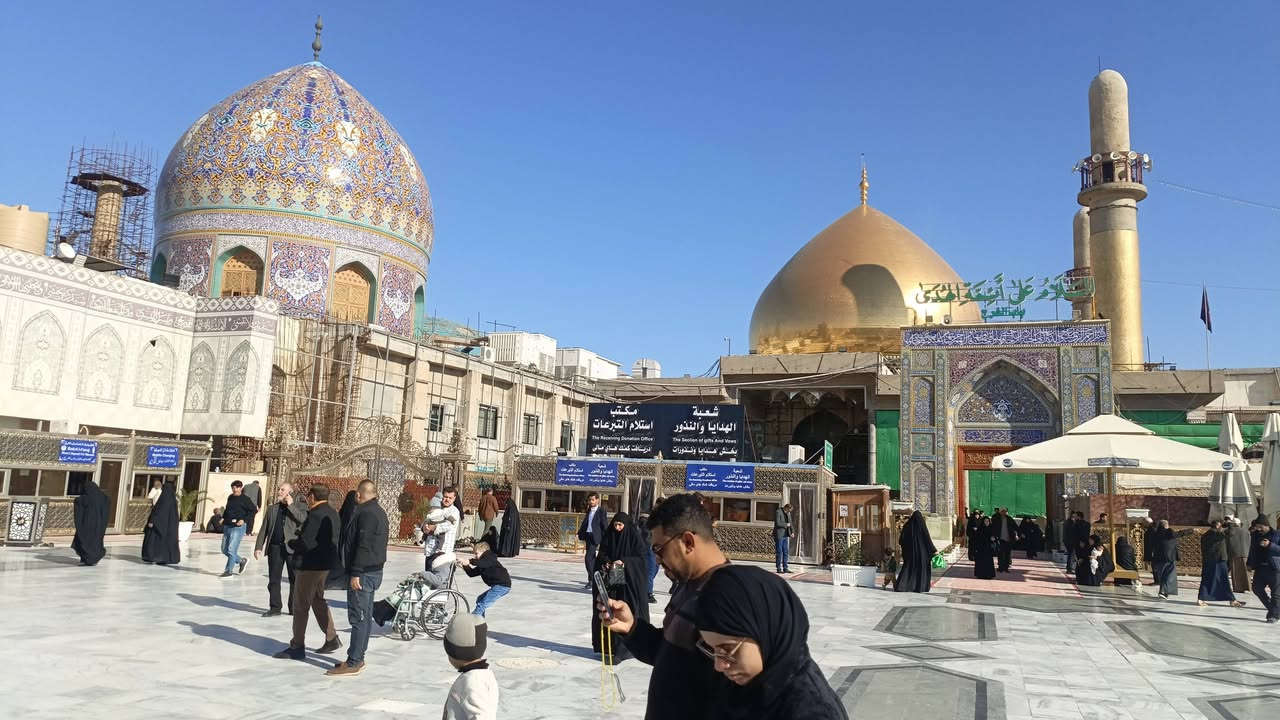 ياالله ياالله ياالله 🌴🌿🌺
تعلن حملة أبو زيد للعتبات المقدسة في النجف والكوفة يوم الجمعة المصادف23//1//🌿🌻
الساعة00: 4صباحا مكان التجمع مجسرت ثورة العشرين نفس اليوم الرجوع الى النجف 
المكان الثاني الكوفة قرب ميثم التمار ع 
نقل في باصات حديث ومكيف 🌺🍄🌿

 1=صلاه الصبح في مقام النبي الله أيوب 
2=سامراء العسكرين ع 🍁 ع 🍁 ع 🌺 ع
3=سيد محمد سبع الدجيل 🌳 ع 🌺 ع
4=الكاظمية المقدسة ع 🍁 ع 🍁 ع 🍁

مع وجبة الإفطار في موكب الدجيل 🍉
مع وجبة غداء في مضيف العسكرية ع 🍁
سعر نفر 15 ألف 🌸🌺🍄🌴🍄🌴
 سعر نفر 15 ألف 🌸
للحجز دزلي رقمك وسمك وحجزلك فقط لاتجي ولاتحتار أدفع كروتك داخل الباص  🍁  🌺
الحجز على تليفون المتعهد أبو زيد فقط 🍁
***********واتساب 
*********** جميع التواصل الاجتماعي
