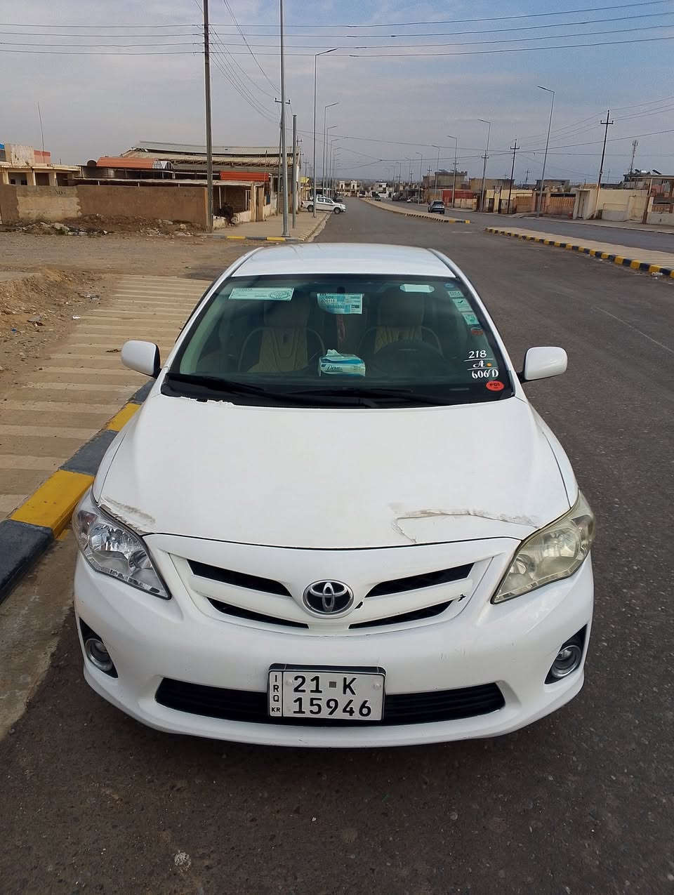 السلام عليكم كورله 13امريكي بيهه قطعتين صبغ العنوان صلاح الدين بيجي ***********
