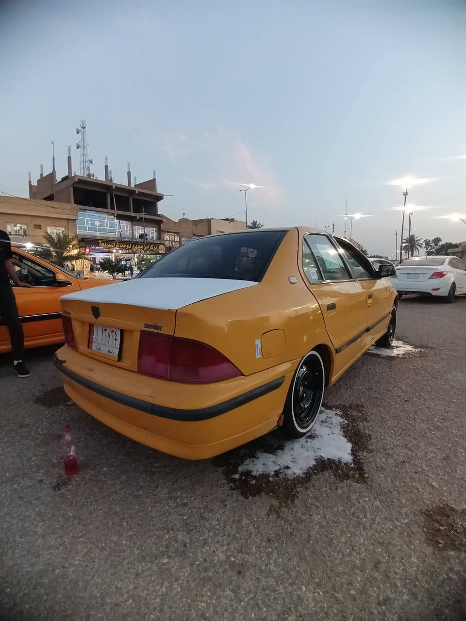 السلام عليكم سمند موديل 2011 للبيع  معمره دوس وهلالات بس كير ومكينه خير من الله تبريد وي سويج سياره عوزه صدر وتايرات فقط رقمه واسط ومكانه واسط بلا ستفسار (***********)ب30 وبيه مجال
