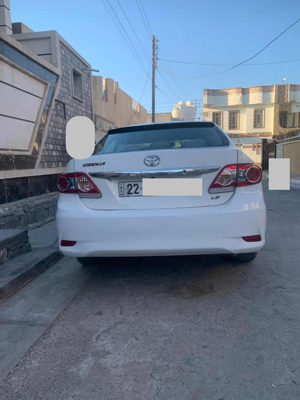 السلام عليكم ورحمة الله 
اخوان الغوالي كورلا 2009 محدث 13 خليجي للبيع او مراوس حسب القناعة كير محرك صدر تخم تاير رقم اربيل ب اسمي بيهه صبغ احزام بيهه طخه بلجاملغ الامامي وبيهه طخه بلجاملغ الخلفي مكانهه بغداد الدوره قرب علوة الرشيد 
سعرهه 98بيهه مجال 
تلفون ***********
