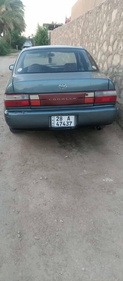 سلام عليكم من رخصت الادمن
سياره للبيع
كورله موديل 93 مكاني نجف
رقم نكليزي بسمي تحويل ثاني يوم
سياره مكفوله من كلشي ماعده تبريد
سعر 55وبيه مجال لطيبين 
ستفسار على هذا رقم ***********
