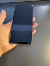 S23 ultra لون زيتوني  ذاكره :256g رام:12g (شرق اوسط) دبل شريحه  الجهاز...