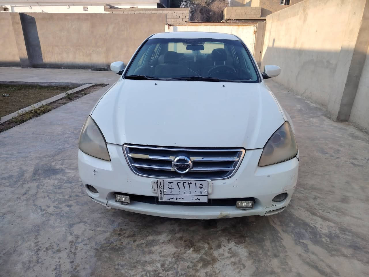 نيسان التما موديل 2005 صبغ حزام بدون ضربه محرك اسود حجم 2500 رقم بغداد مشروع سنويه جديده كير ومحرك شرط سياره جاهزه السعر 49 بيه مجال ***********
