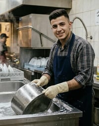 عامل جلي • أربيل • أكل متوفر