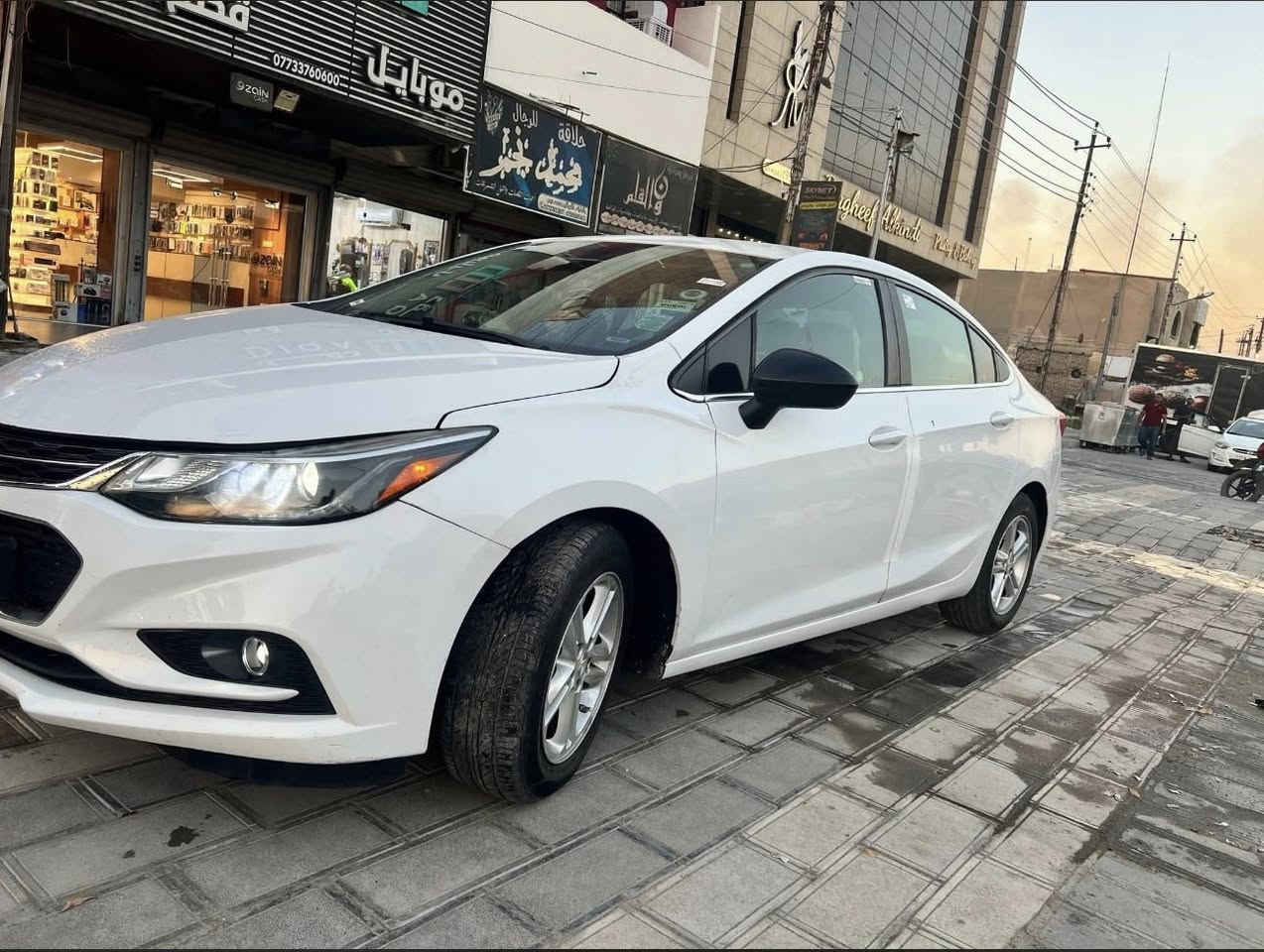 Chevy cruz 2018

ماشية 114 الف 

بيه فقط جاملغ عكس السائق

مواصفات LT

سيارة جاهزة ومابيه نقص 

كير ومكينة مكفولات برغي ممفتوح بيه 

رقم سليمانية باسمي رقم وسنوية جدد الدولي 
السعر 100 وبيه مجال 

مكاني السيدية ***********
