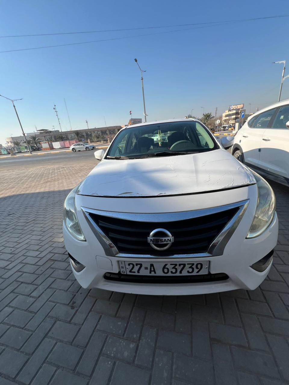 سلام عليكم نيسان فيرسا مديل 2018 حادثه جاملغ وبنيد والباقي شوف العين حداديه جديده  تخم تاير جديد البصره الكزيزه السعر 95
***********
