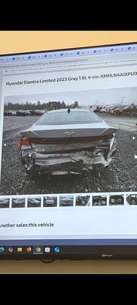 النتره هايبرد تلاثه وعشرين فول مواصفات حادث خلفي لون سمنتي بغداد077084...