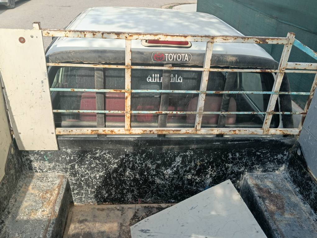 چەمچەی پیکاب دێری دەبڵ بۆفرۆشتن بێ عەیبە تەنها سبوغ کردنێکی دەوێ نرخی 120هەزار و مەجالێکی کەم ناونیشان هەولێر بنسڵاوە ژمارەی تەلەفون *********** أربيل, العراق

