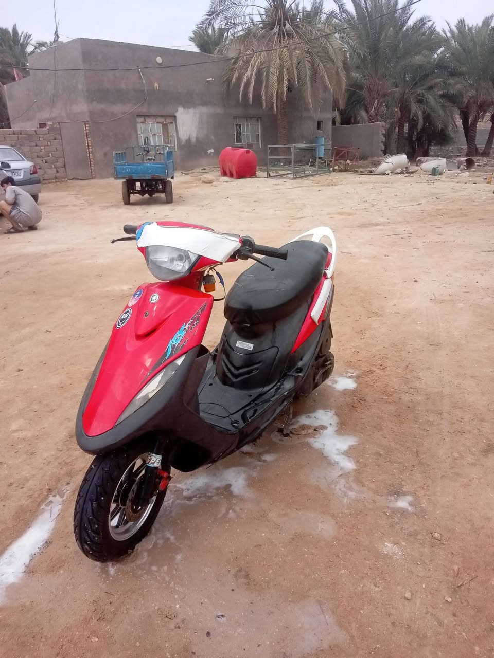 سلام عليكم للبيع ماكس عدله بوش 49  الكهربائية كله شغاله لايت بيض وزركه معدل شرط 120قفل جنطه الله شاهد مال جناي سعر 450مكان المجد ***********
