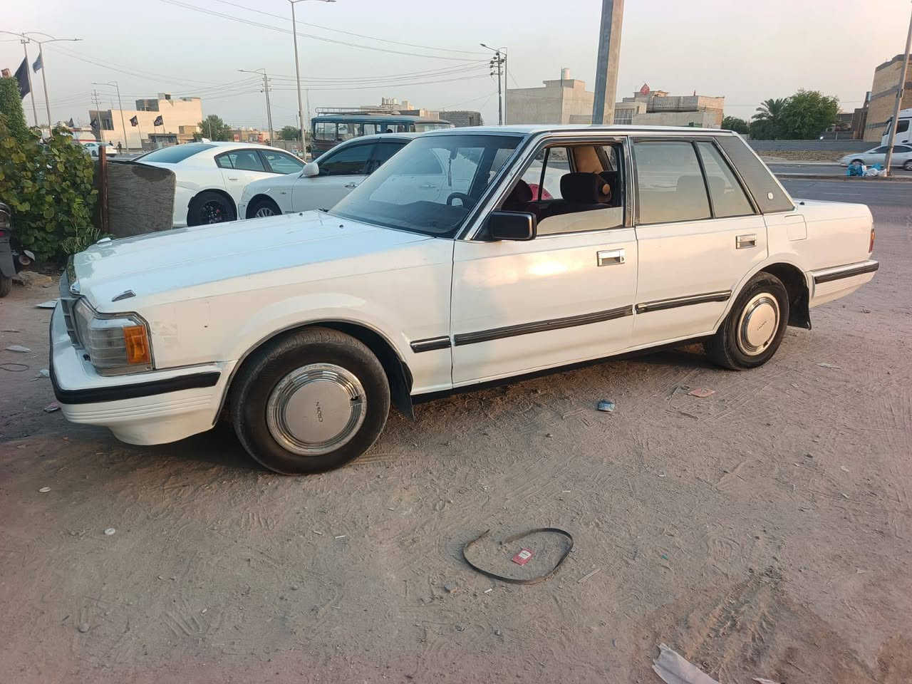 سلام عليكم سوبر مديل 1984 مكينه وكير ثنين ونص كهربائيات كلها شغاله رقم بغداد مشروع وطني تحويل مكفوله من صبغ سياره حداديه تخم تاير سياره جاهزه سعر 40 وبيه مجال  مكان سياره ناصرية مركز ***********
