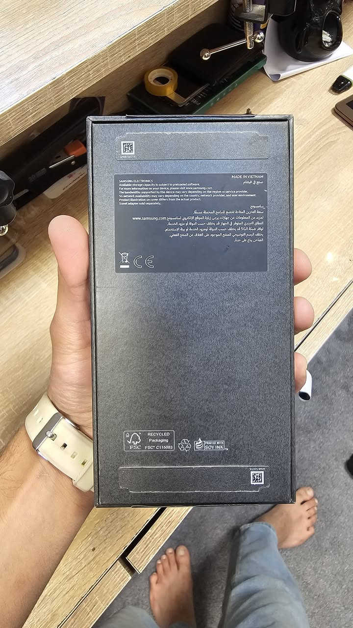 جهاز سامسونك S25 Ultra
السلام عليكم جهاز مكفول للبيع 
ذاكره 256 / 12
جهاز مكفول من كلشي
نظافته 100%
السعر مليون و150
رقم ***********
ومتوفر واتساب ايضا
