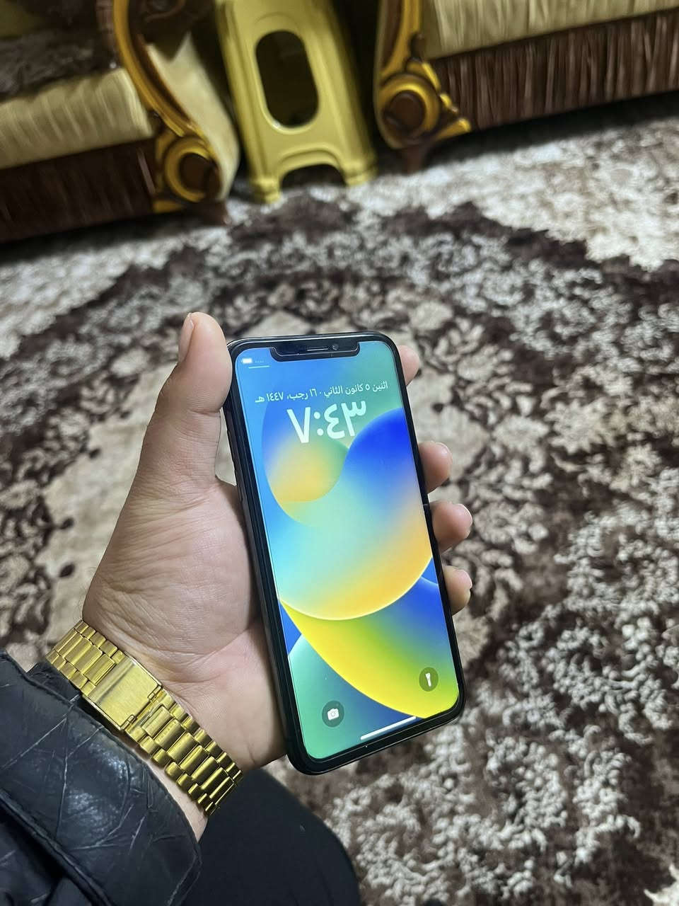 ايفون اكس عادي لون اسود مميز حيل نضيف وبلادي ع وضع الشركه للبيع او مراوس :-
لون اسود مميز ✅
ذاكره 256 ✅
بطاريه 100 مبدل اصلي ✅
شاصيه وضهره كفاله عامه ✅
شاشه بلادي ✅
فيس ايدي شغال بس بل تحديث علك يرادله برمجه فقط ريرجع يشتغل ✅
كل الجهاز شغال وبلادي من سيمكارت تكنيك صوت اتصال كلشي كلشي بي شغال وبلادي وحيل نضيف ملحقاته كفرات 2 ولزكه ضد الكسر السعر 140 العنوان بغداد الكاضميه او باب معضم 
***********
