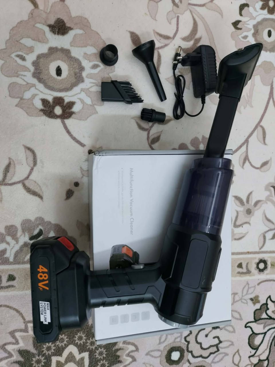 مكنسة شحن بطارية دريل الحجم الكبير 10 خلية 48V مع شاحنة مع الملحقات السعر 20 مع التوصيل مكاني بغداد مشتل ***********
