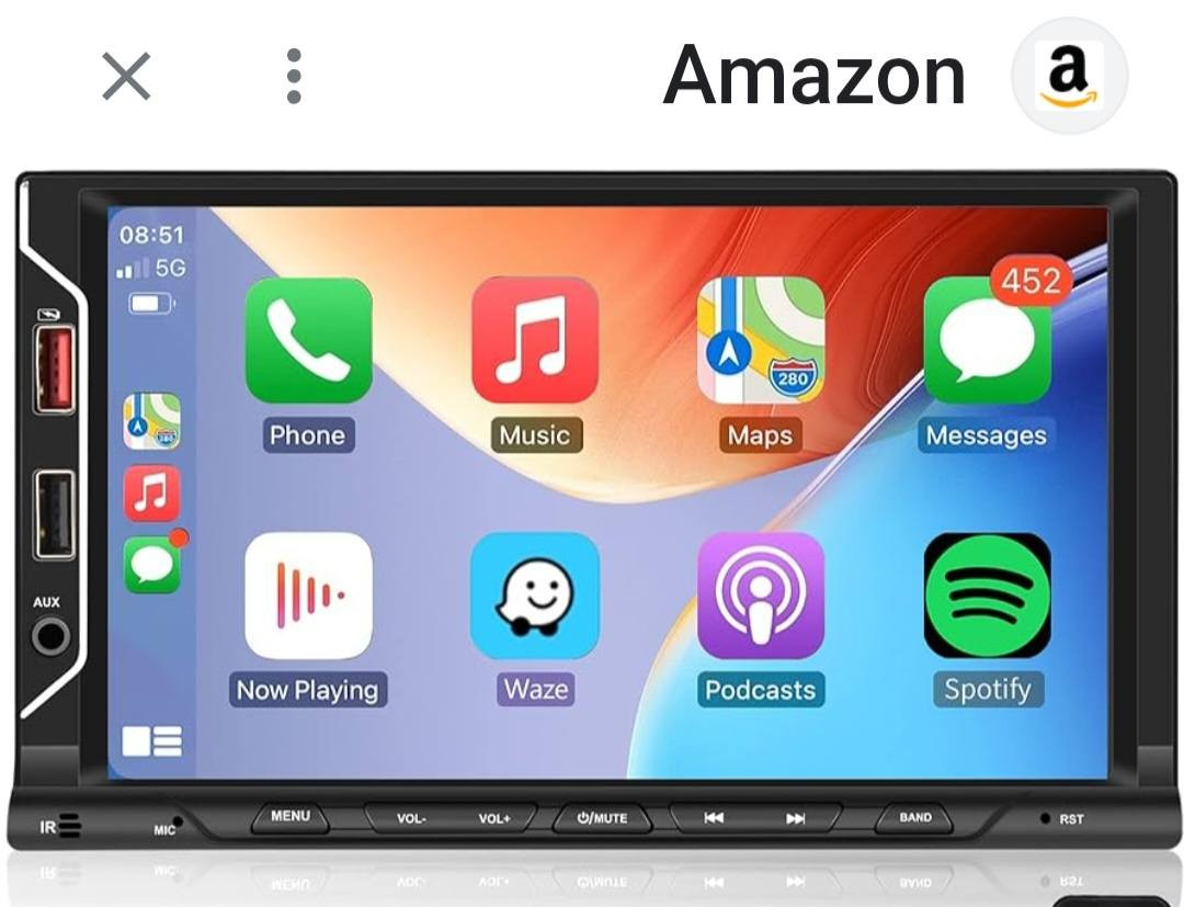 شاشه ٧ انج ١٨ سانتيم ب١٠ سانتيم كاربلي تعرض الموبايل عل شاشه وجي بي اس وتاخذ فلاش رام وبيه شحن سريع للموبايل لمس ودكم وريمونت السعر ٤٠


**إذا كنت صاحب هذا الإعلان وتريد حذفه لأي سبب، رجاءا أرسل رسالة إلى الدعم الفني**