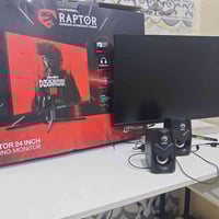 شاشة 24 إنج • 180Hz • سماعات