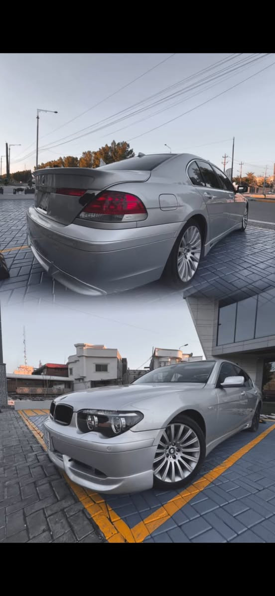 سلام عليكم 

(سياره للبيع فقط)
BMW 2002
745i  باب قصير
 برادات 
بيبان شفط
سياره عليها كت كامل شناينزر من دوس ودعاميات
حداده جديده ستوا امبدلها
مكينه كير جدد

سعر سياره (120) وبيها مجال 

بصره معقل 
رقمي ***********
