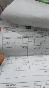 بيع سريع  حي الربيع سند بسمي موقعها خامس قطعة عن التجاري سعرها 23مليون...