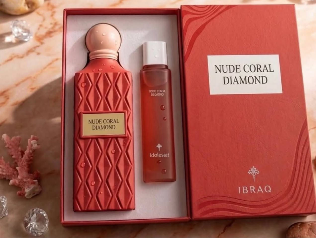 هذا مجموعة عطور "إيميرالد سول دايموند

من العلامة التجارية Emerald Soul Diamond( إبراهيم القرشي.

تتميز العبوة بوجود عطر بحجم 200 مل ورائحة عطرية تجمع بين الحمضيات، والمسك الأبيض والفانيليا.

يعتبر هذا العطر خيارًا منعشًا وفخمًا، ومناسبا للجنسين للرجال والنساء).


**إذا كنت صاحب هذا الإعلان وتريد حذفه لأي سبب، رجاءا أرسل رسالة إلى الدعم الفني**