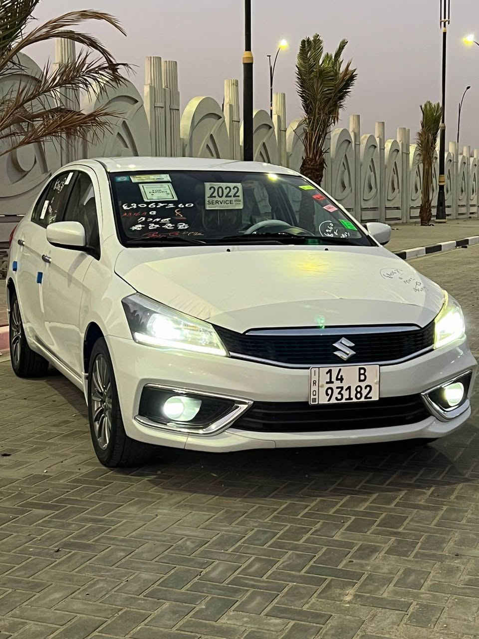 سازوكي سياز ياباني خليجي موديل 2022  سياره كفالة على وضع الشركه نظيفة جداً ماشيه 54الف فول مواصفات ماعدا الفتحه بصمه تشغيل وابواب  بصمه مثبت سرعه تحكمات ستيرن  حساس خلفي كامره خلفيه  تبريد قطعتين خلفي  لد نهاري زنون  لايت زنون عالي ناصي بلاد من الشركه زنون ويل كب 16 حساس تاير شاشة اعطال ذكية ومري شفط كشنات جلد داخل عسلي بيهه هواي مواصفات حجم المحرك 1600رقم بصرة انكلزي جديد سنويه الى 2030  تحويل ثاني يوم  مكاني البصرة القبله حي الجامعه  /*********** السعر 128وبيها مجال البصرة, العراق

