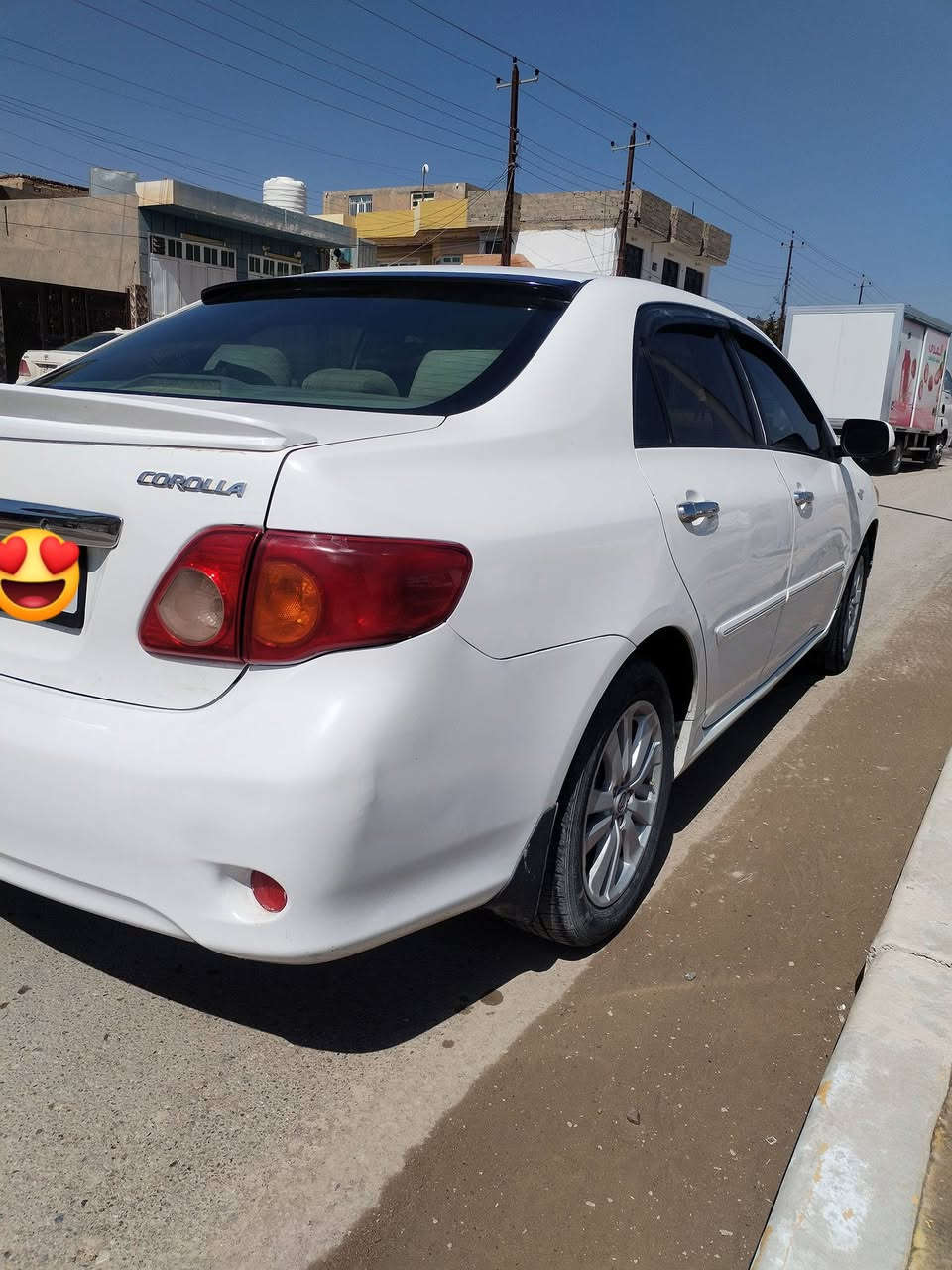 اقرء التفاصيل جيدآ وبعدها اتصل واني بخدمتك
كورلا 2009خليجي محرك 1600 
رقم اربيل جديد وصاحبها الشرعي موجود يمي ..تحويل ثاني يوم 
كير+محرك+دواخل كفاله يعني اي حادث ماكو واضح ؟  راح اتكلي عندك سونار اني انطيك كلشي بيها وراها روح سوي سونار اذا تحب 

بيها تكحيل اثر شخوط 
وبيها صبغ بسيط اثر تكشير ومشتغليها شغل مرتب.. ومأشرلك وين الصبغ فقط صبغ 
السياره حلوه كاعده مابيها برغي نقص

السعر 102…مكان سامراء.. 
وهذا رقمي ***********
