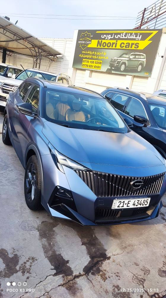 السلام عليكم     ***********
شوين سليمانى    مكان سليمانية 

سةيارةى gac js3 emzoom 2024   سفرى شةريكة ضةمان  10 هةزار رؤشتوو   رةنگى مات بيلاد مةرغوب  زور جوان وةك واية ppf كرابيت هيجى بيوة نية فول فول مواصفات  بؤ زانيارى زياتر  بةيوةندى بكة  *********** السليمانية, العراق
